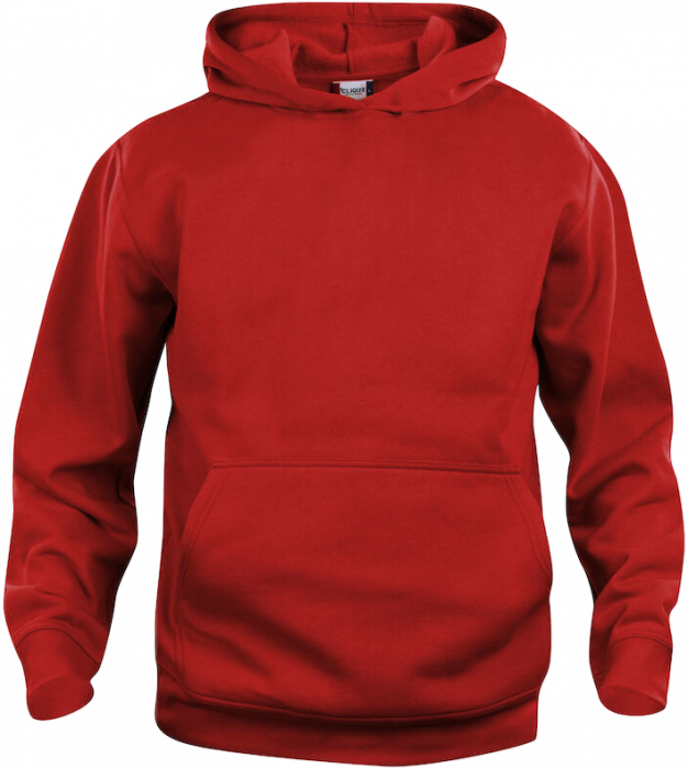 Clique - Cotton Hoodie Junior - Rot