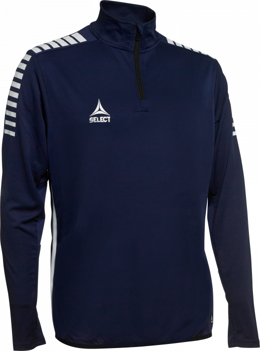 Select - Monaco Training Sweat - Marineblau & weiß