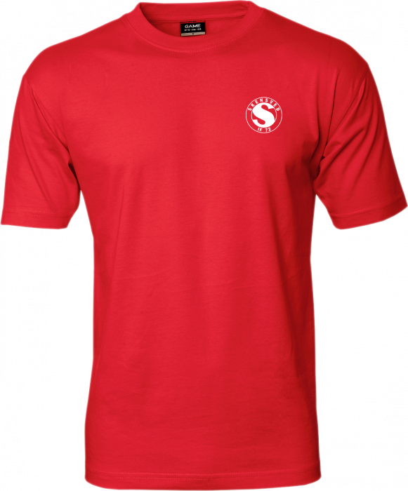 ID - Cotton Game T-Shirt - Rojo