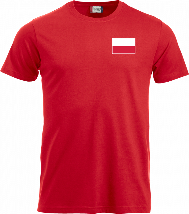 Clique - Country Jersey - Poland - Rojo